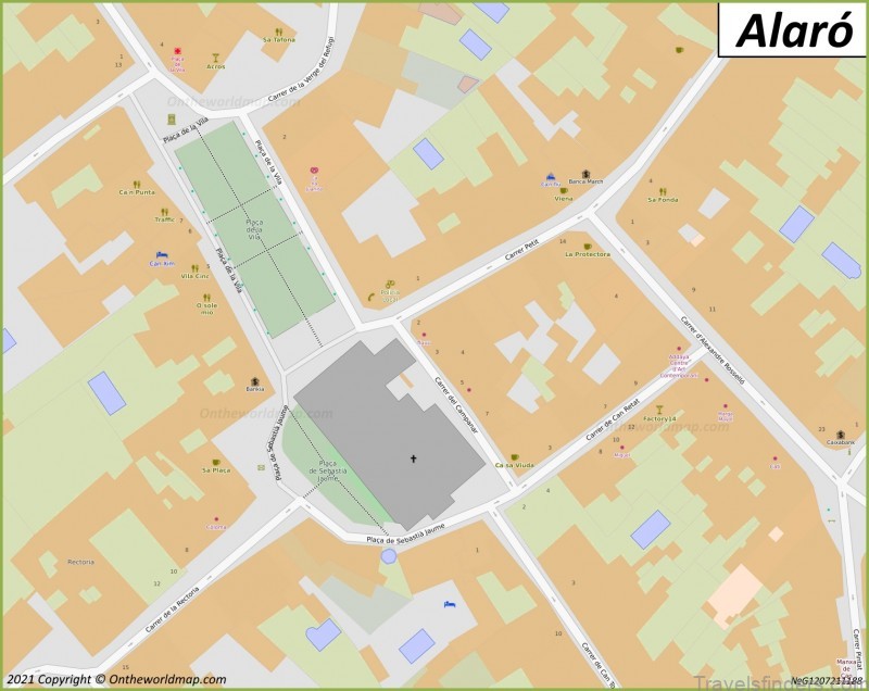 get the best travel guide to alaro with this map 3