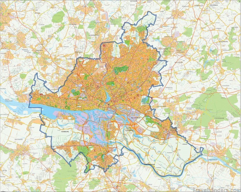 hamburg travel guide a map to the best hamburg attractions