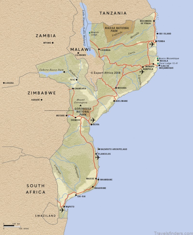 map of mozambique mozambique vacation everything you need to know 1