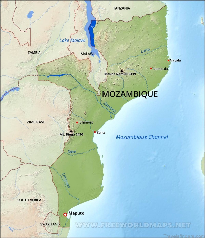 map of mozambique mozambique vacation everything you need to know 2
