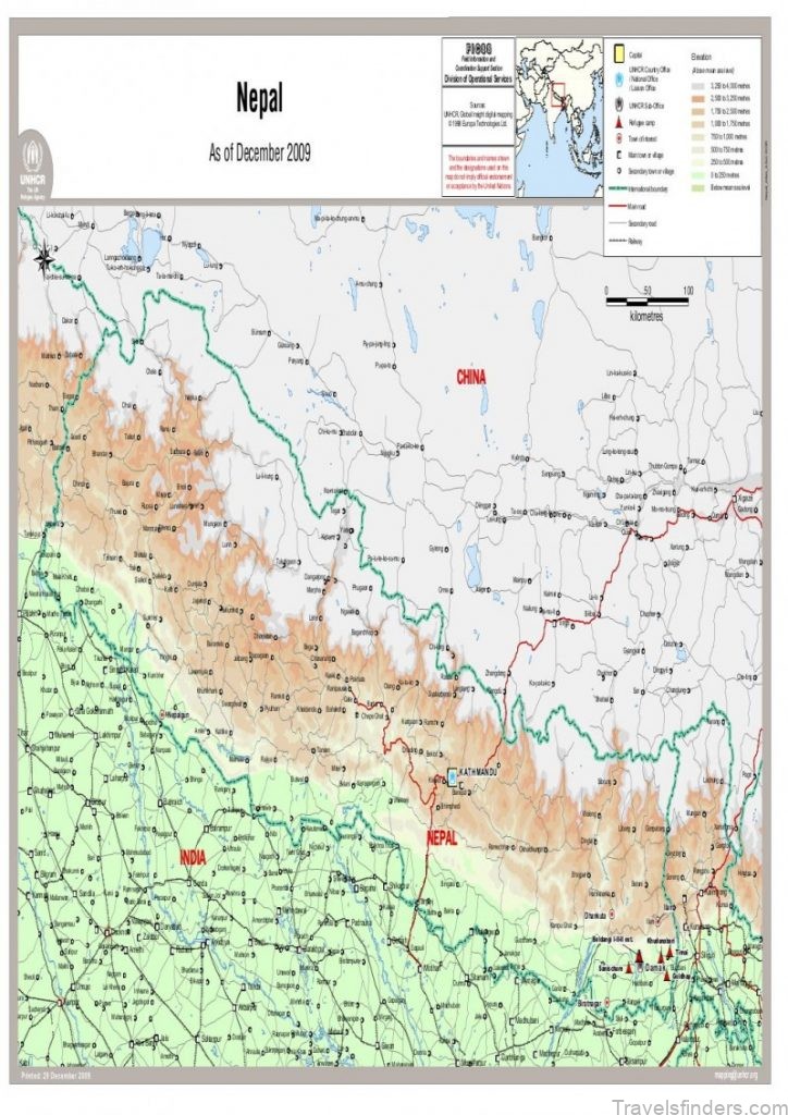 map of nepal nepal travel guide for tourist current transportation prices and trip duration