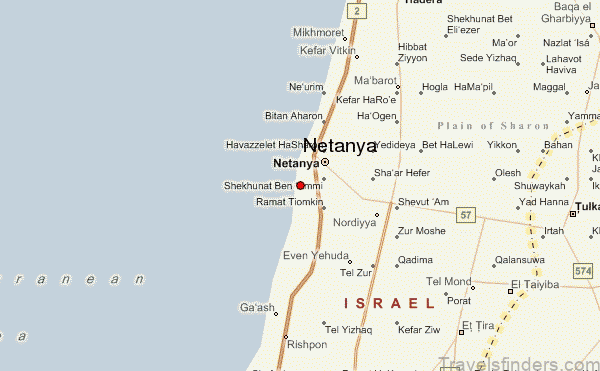 map of netanya a complete guide to netanya the best destination in israel