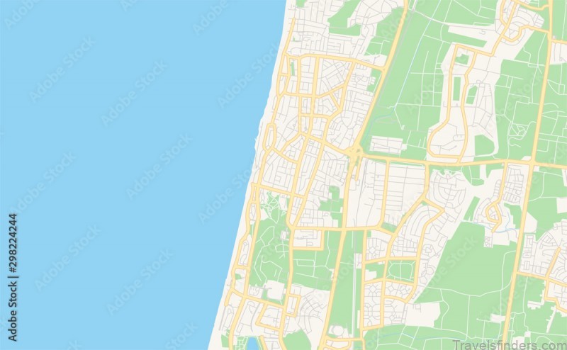 map of netanya a complete guide to netanya the best destination in israel