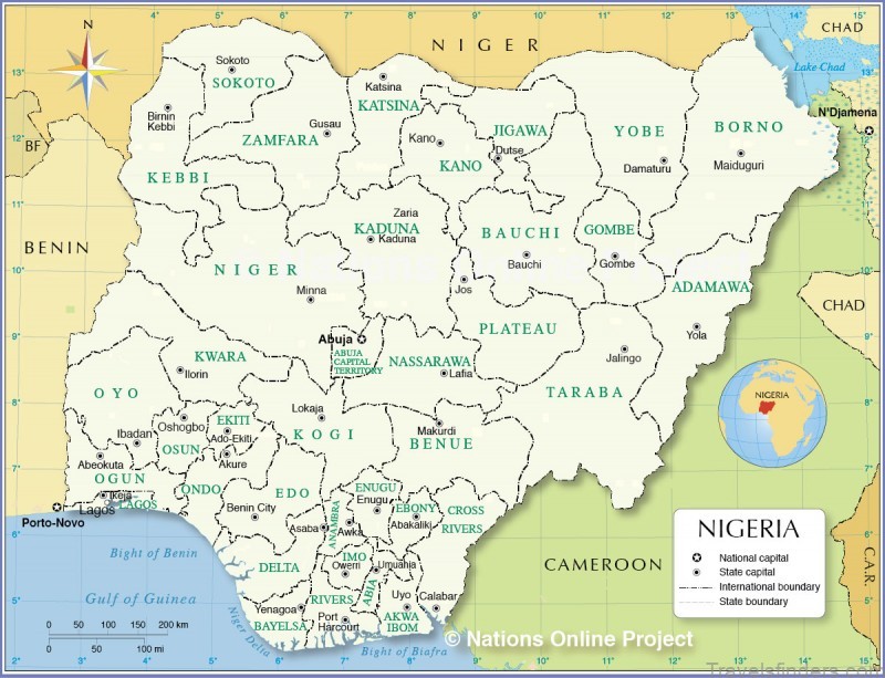 map of nigeria the most fascinating destinations to visit in nigeria 3