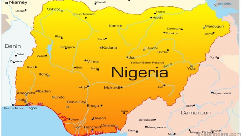 map of nigeria the most fascinating destinations to visit in nigeria 4