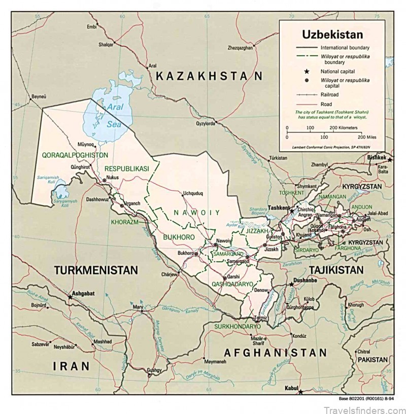 map of uzbekistan the ultimate uzbekistan travel guide what to do and where 4