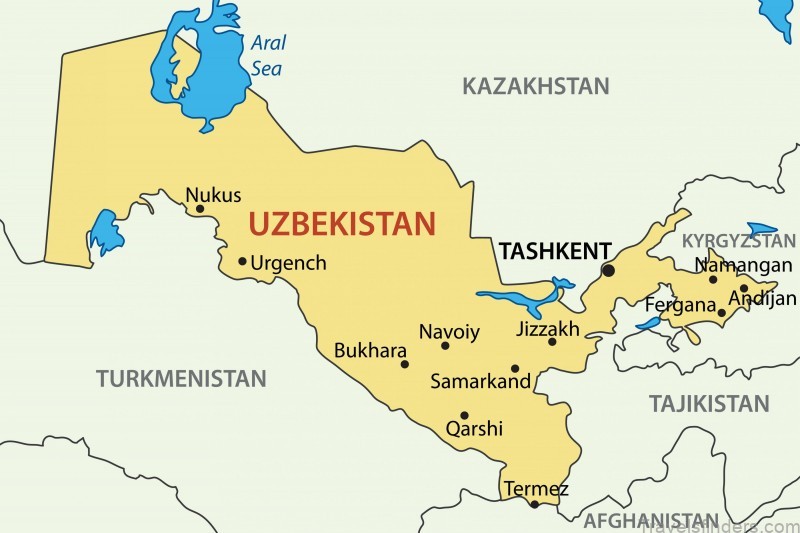 map of uzbekistan the ultimate uzbekistan travel guide what to do and where 5