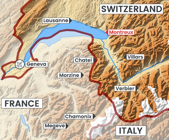 montreux travel guide for tourist map of montreux 3