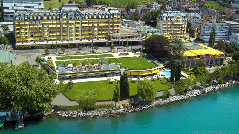montreux travel guide for tourist map of montreux 6
