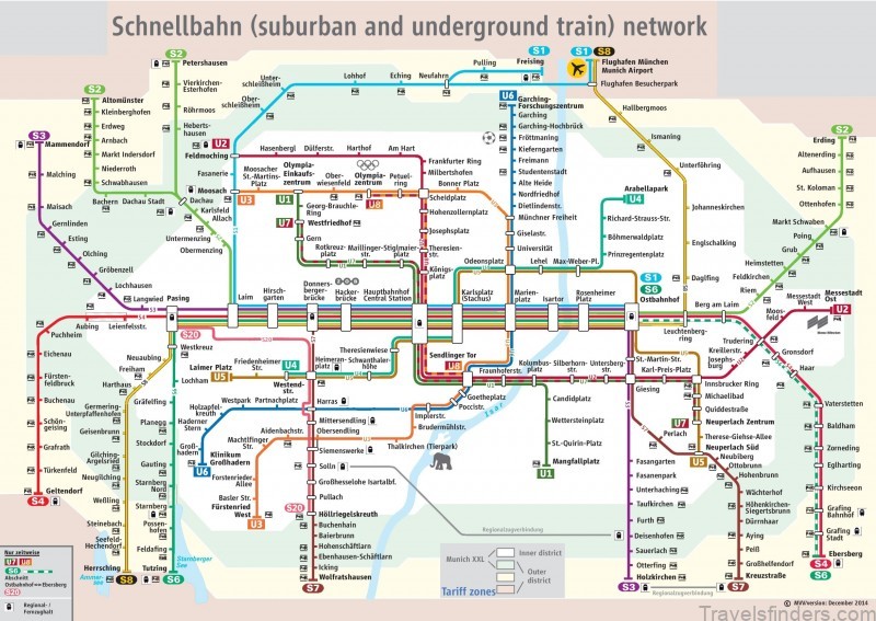 munich travel guide for tourist map of munich 4