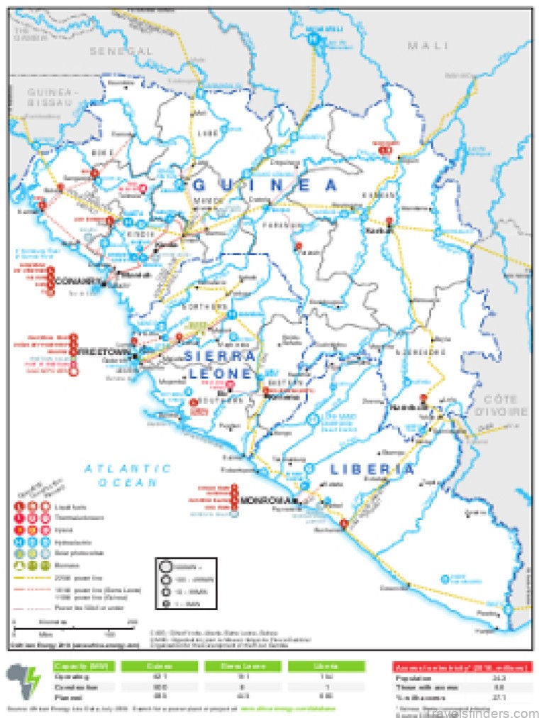 sierra leone travel guide for tourists map of sierra leone 2