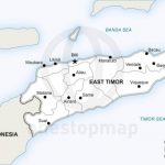 timor leste travel guide for tourists map of timor leste