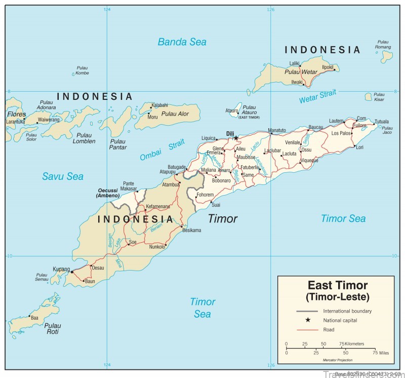 timor leste travel guide for tourists map of timor leste 4