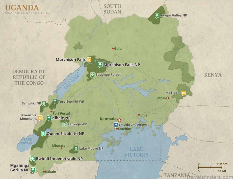 uganda travel guide for tourist maps tips and advice 2