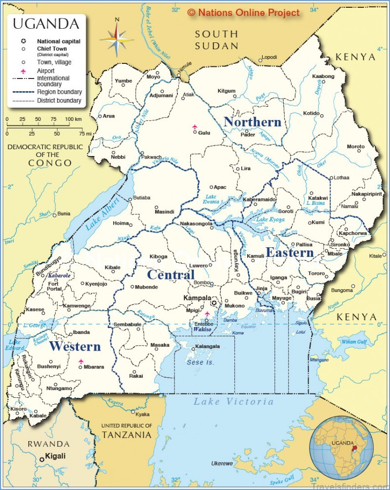 uganda travel guide for tourist maps tips and advice 4