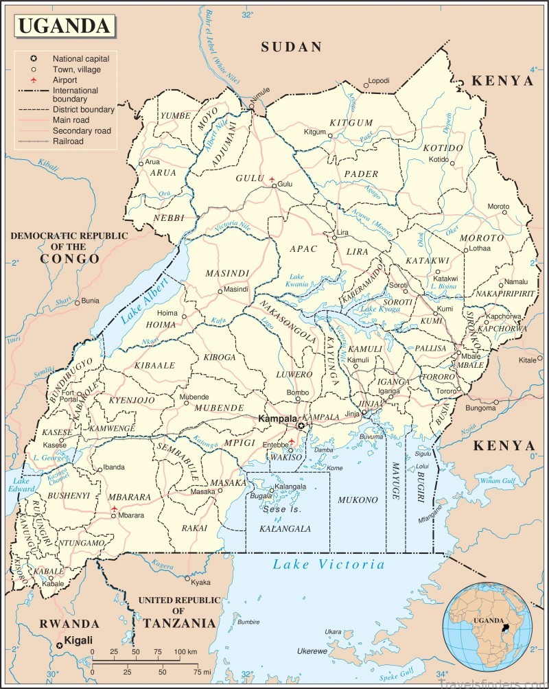 uganda travel guide for tourist maps tips and advice 5
