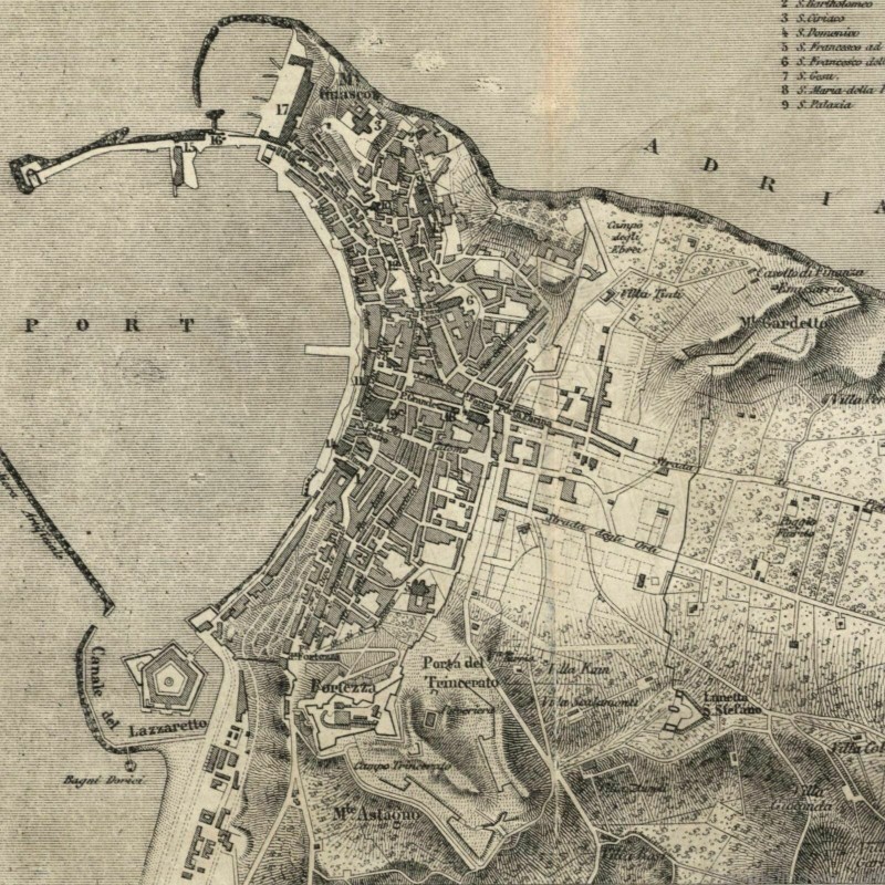 ancona travel guide for tourist map of ancona 2