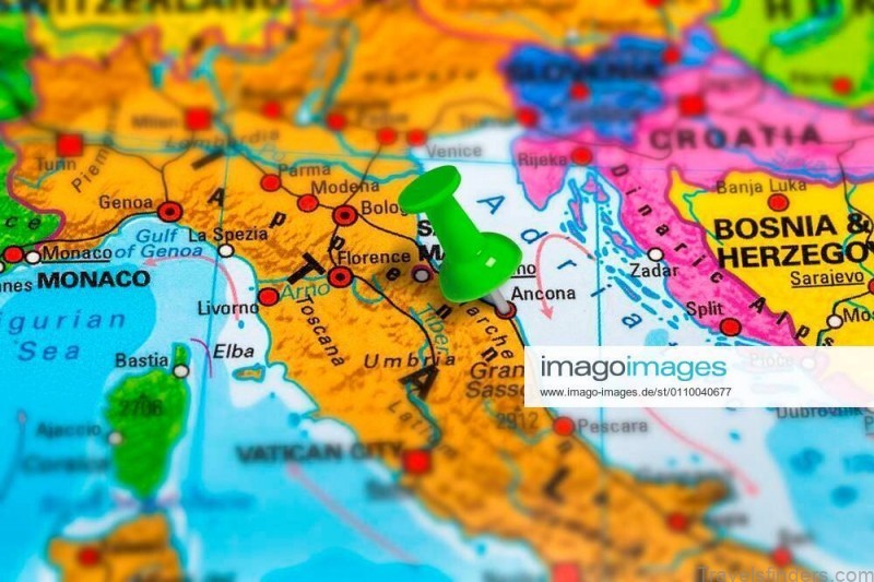 ancona travel guide for tourist map of ancona 4