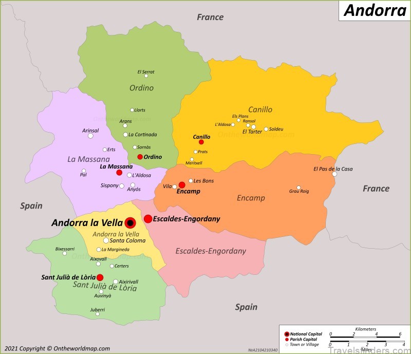 andorra la vella travel guide map of andorra la vella 3