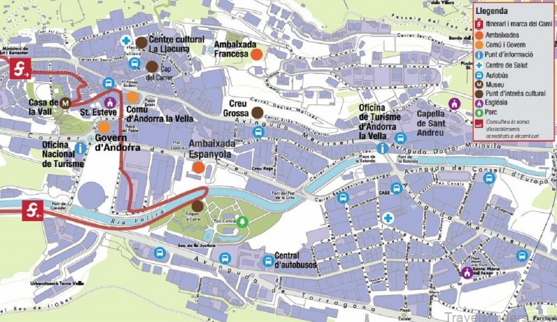 andorra la vella travel guide map of andorra la vella 4