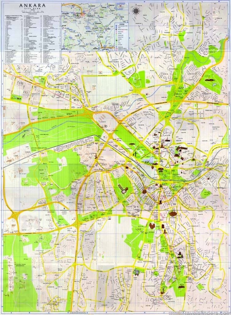 ankara travel guide for tourists map of ankara 2