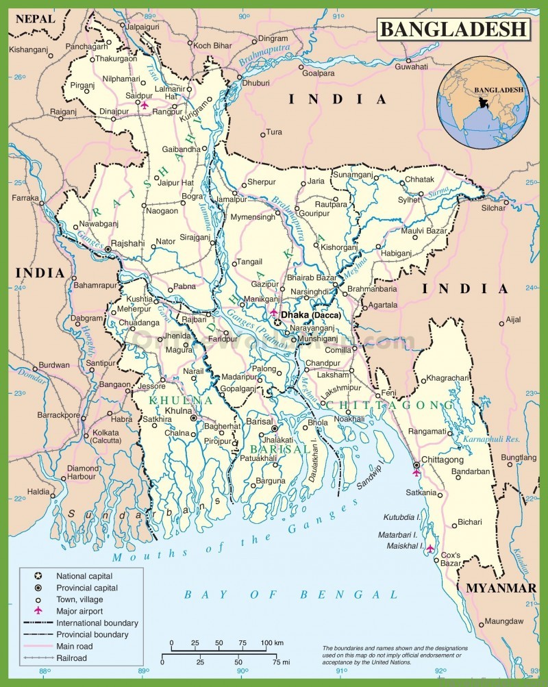 bangladesh travel guide maps of bangladesh 7