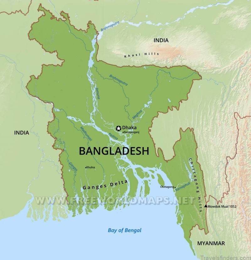 bangladesh travel guide maps of bangladesh