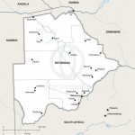 botswana travel guide for tourists map of the country 1