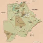 botswana travel guide for tourists map of the country