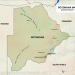 botswana travel guide for tourists map of the country 2