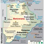 botswana travel guide for tourists map of the country 4