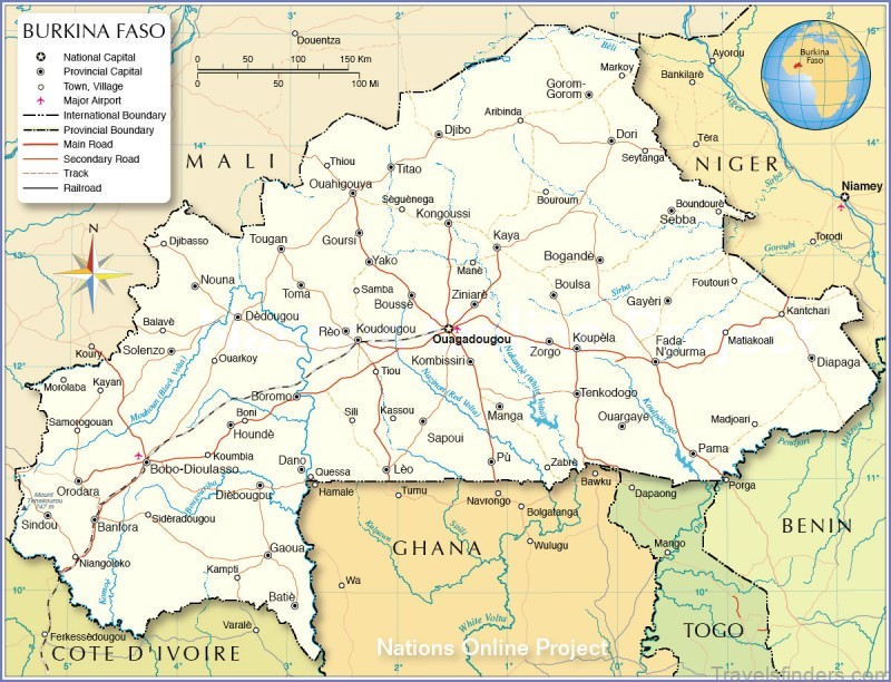 burkina faso travel guide for tourists map of burkina faso 1