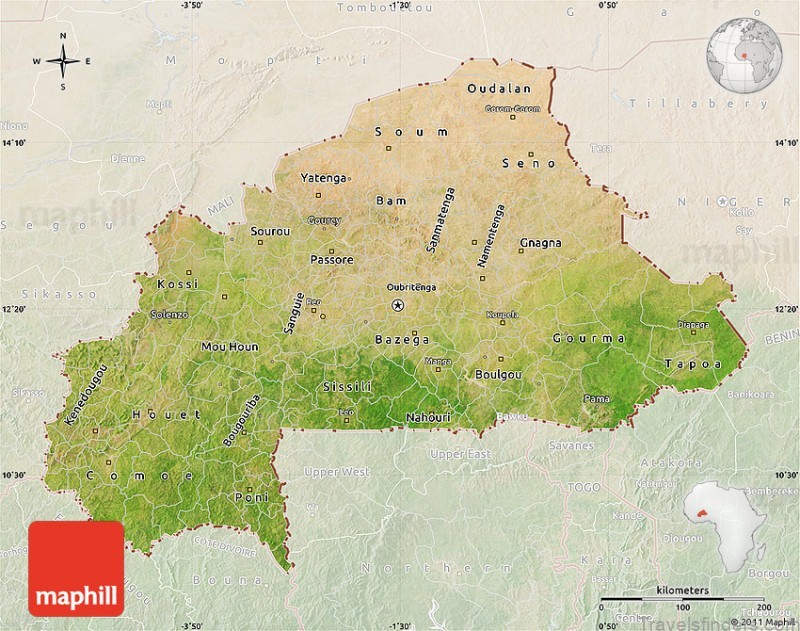 burkina faso travel guide for tourists map of burkina faso 5