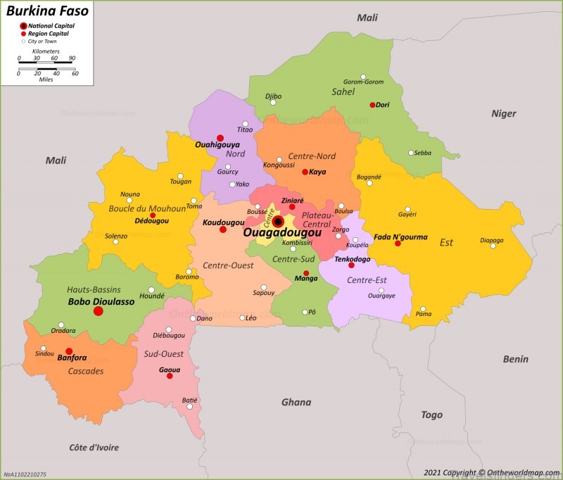 burkina faso travel guide for tourists map of burkina faso 6