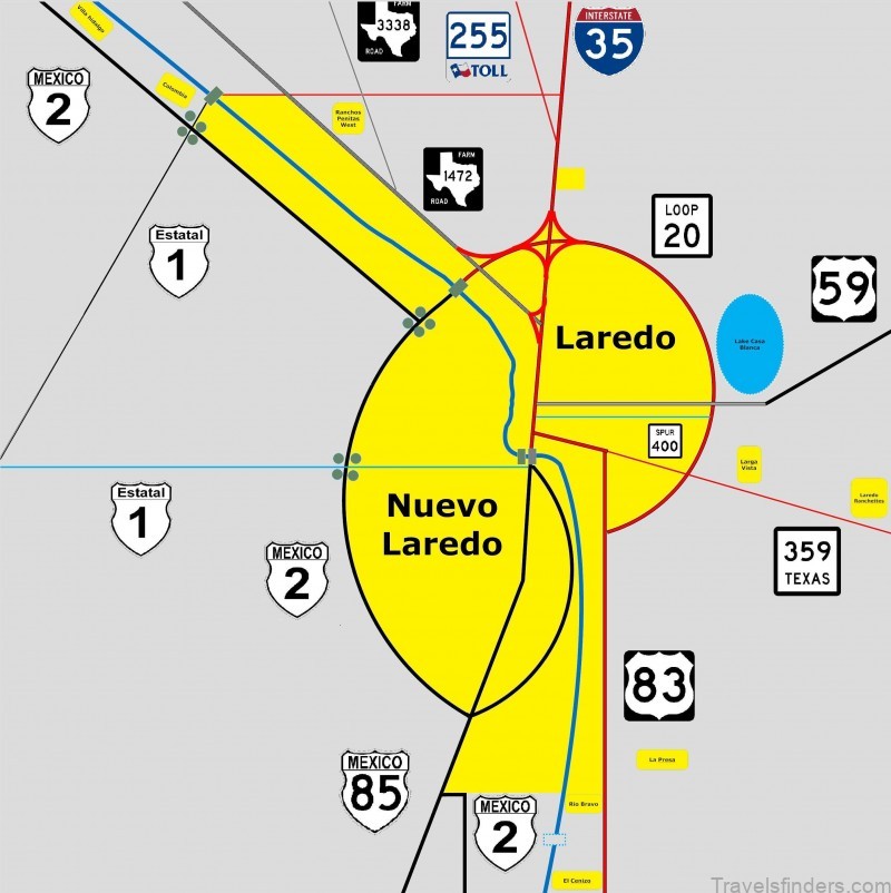 laredo travel guide for tourist laredo maps 3