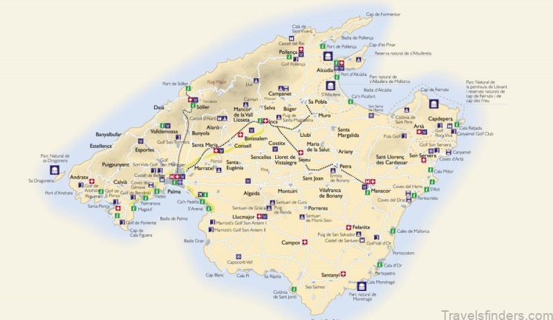 map of andratx a beautiful villas town in the mediterranean 5