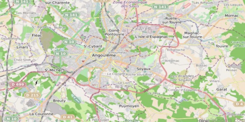 maps of angouleme 1