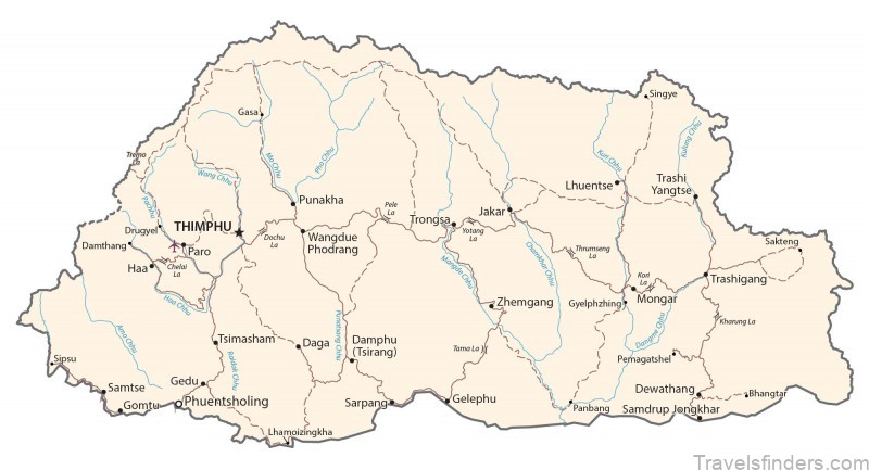 the ultimate bhutan travel guide and map 2
