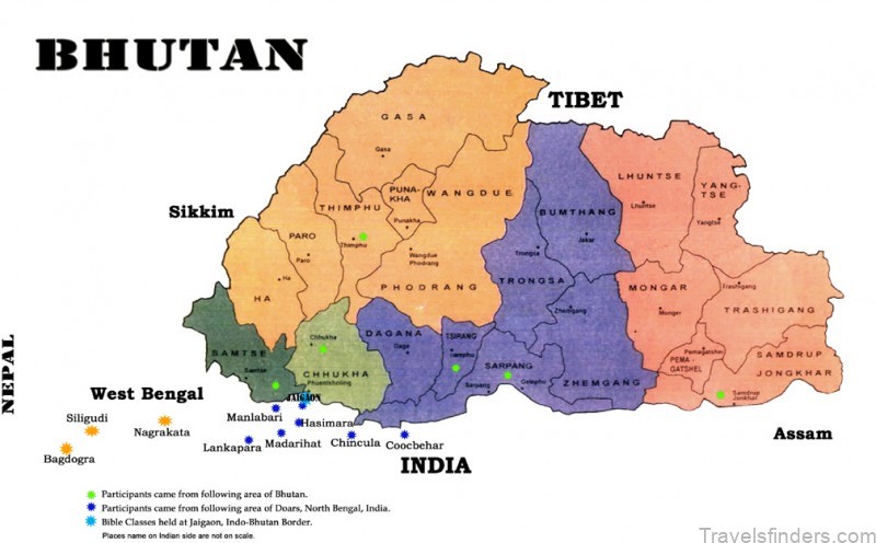 the ultimate bhutan travel guide and map