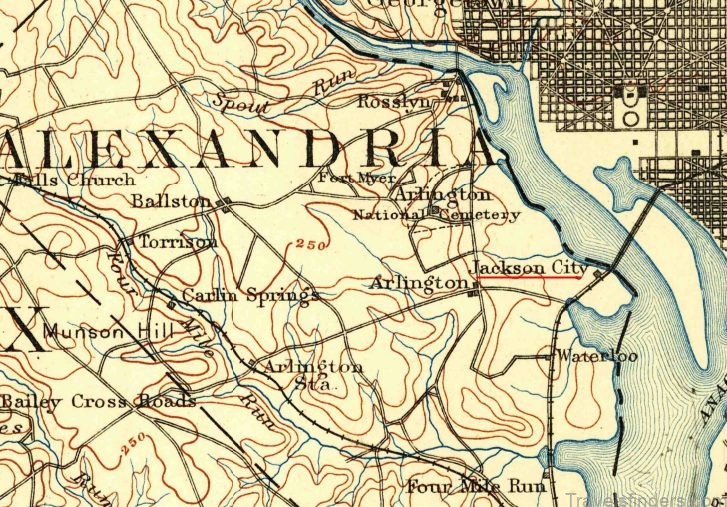 arlington virginia travel guide interactive map and information 5