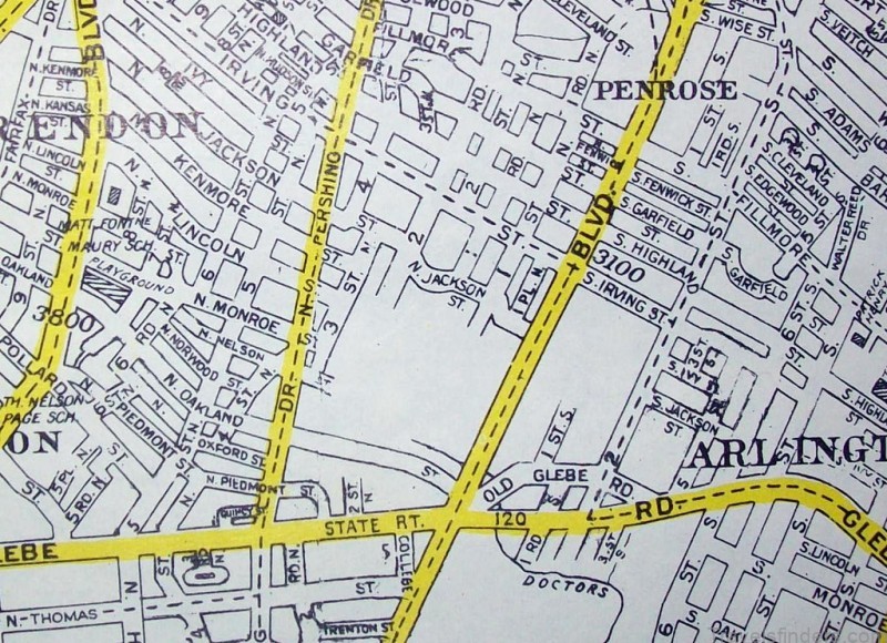 arlington virginia travel guide interactive map and information