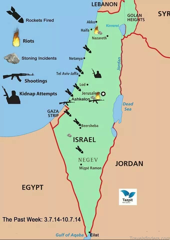 ashkelon travel guide map of ashkelon 1