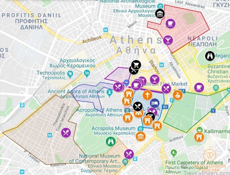 athens travel guide for tourist maps and things to do 2