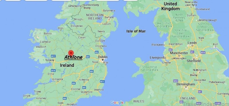 athlone travel guide for tourist map of athlone 6