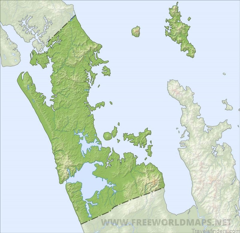 travel guide to auckland a map of auckland 2