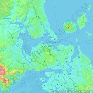 travel guide to auckland a map of auckland 5