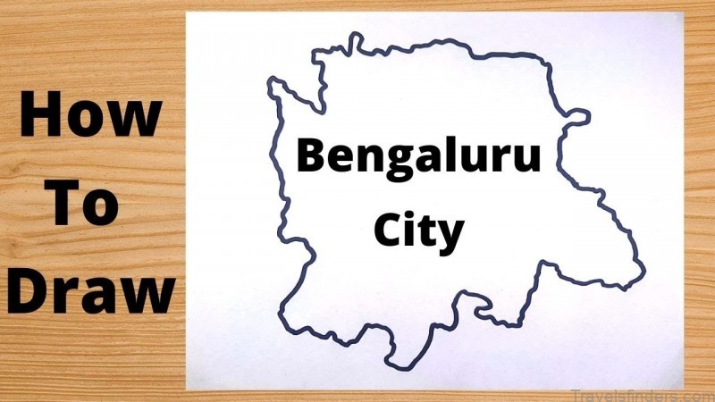 bangalore travel guide for tourist map of bangalore 6