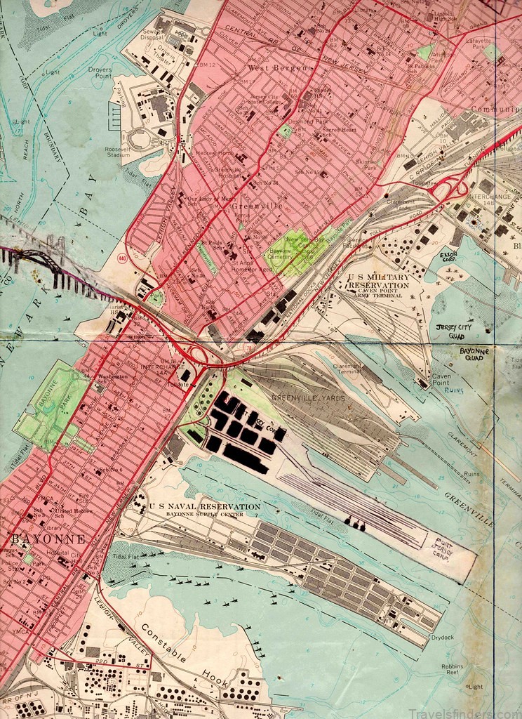 bayonne travel guide map of bayonne 2