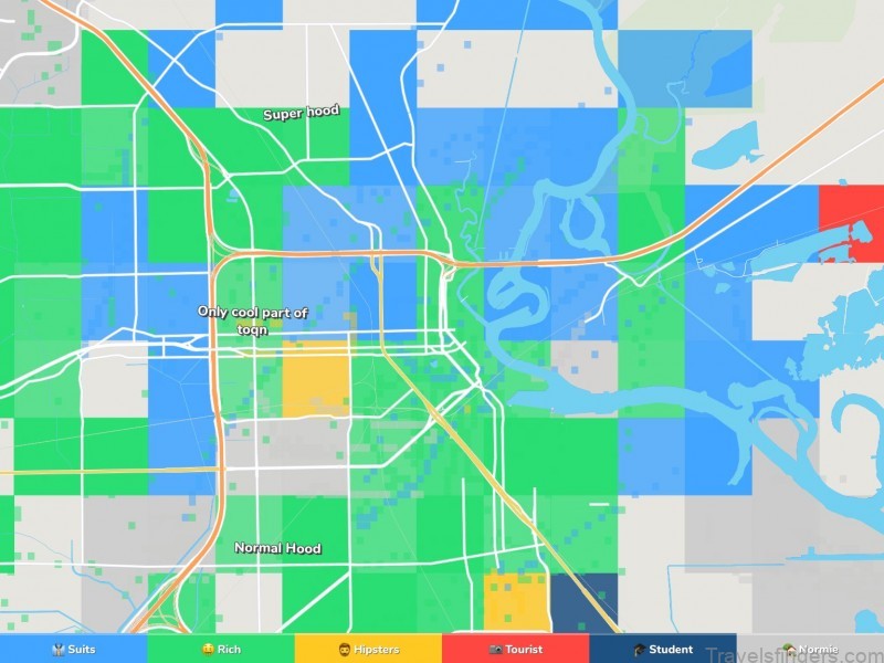 beaumont travel guide for tourist map of beaumont 2