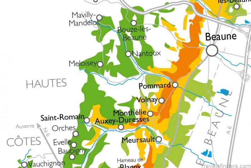 beaune travel guide for tourist a map of beaune 1